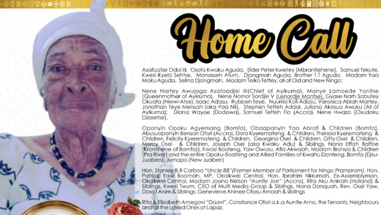 Mrs. Gertrude Opoku-Boateng aka Auntie Gertie